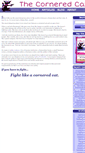 Mobile Screenshot of corneredcat.com